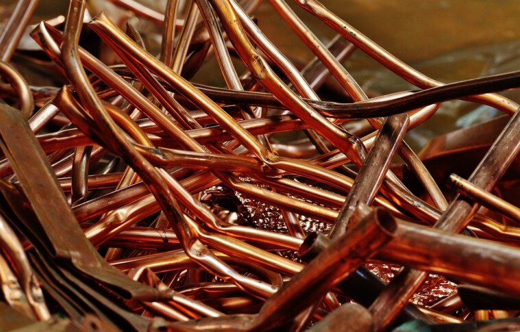 Copper price has fallen
