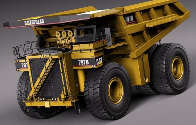Camion Minier: Le CAT 797B