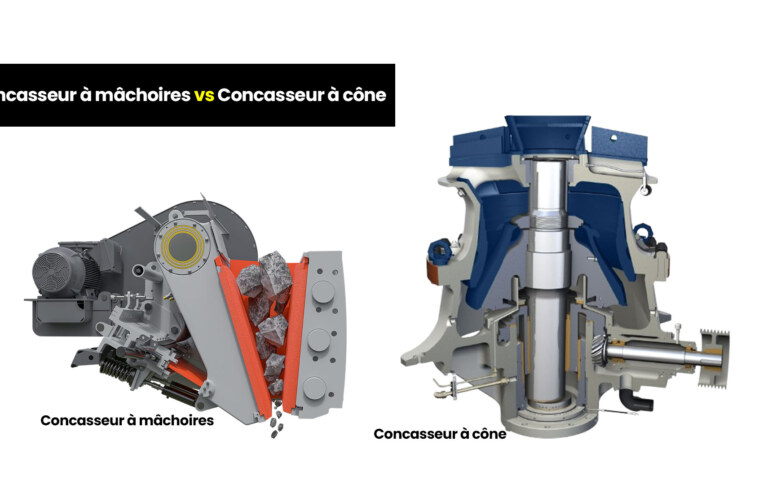 Les différences entre les broyeurs à mâchoires et les broyeurs à cône