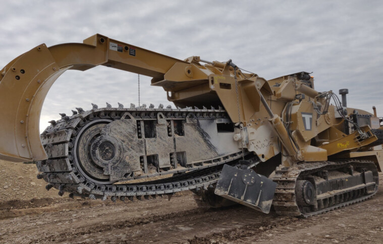 La trancheuse Trencor T1860