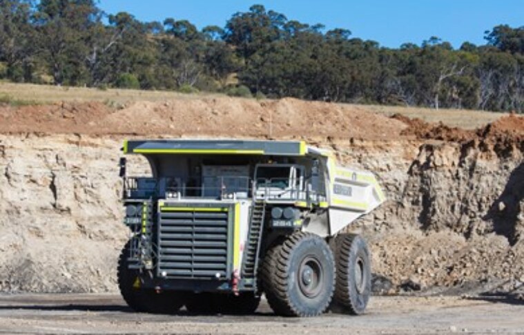 Camions de Mine: le LIEBHERR T284