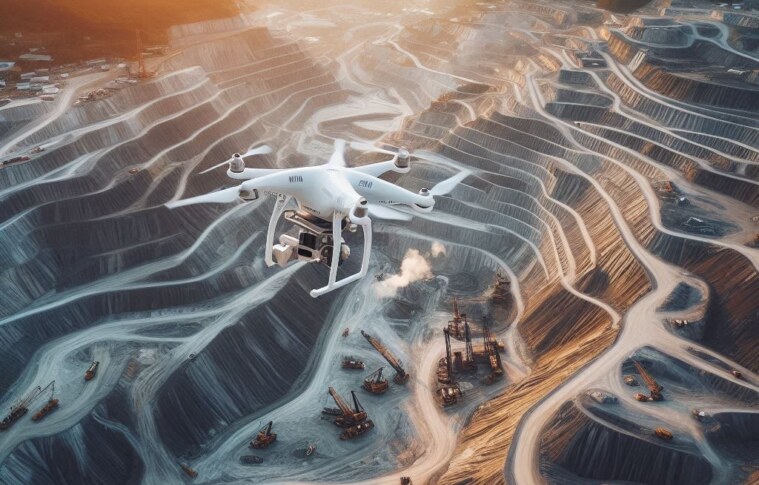 The role of drones in mine management