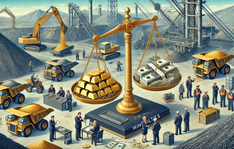 What are royalties in mining finance?