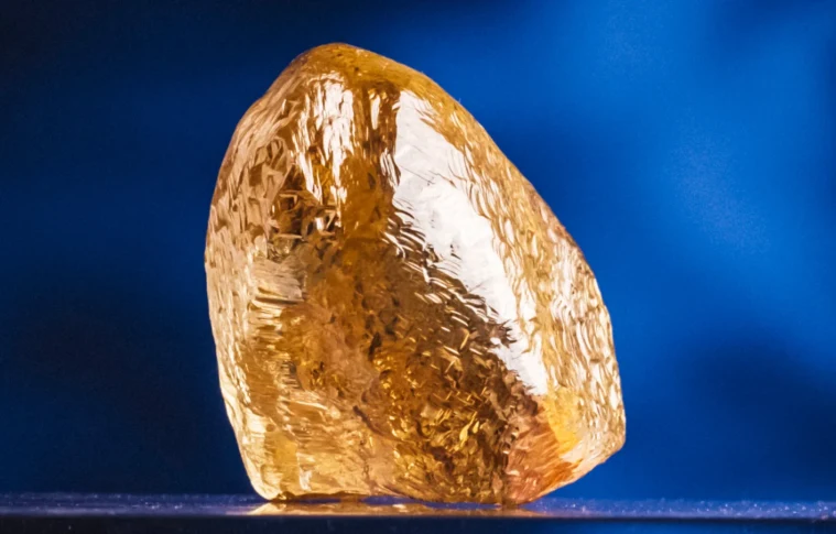 Rio Tinto discovers exceptional yellow diamond from its Diavik Diamond Mine