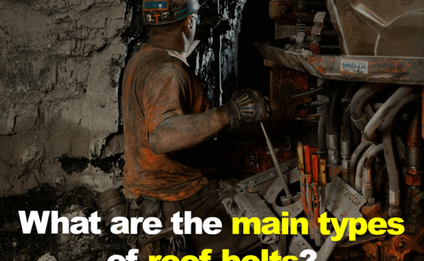 What are the main types of roof bolts?