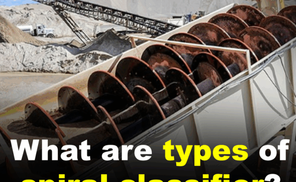 What are types of spiral classifier?