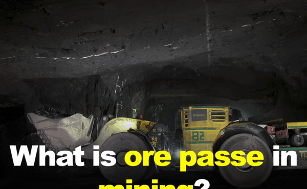 What is ore passe in mining?