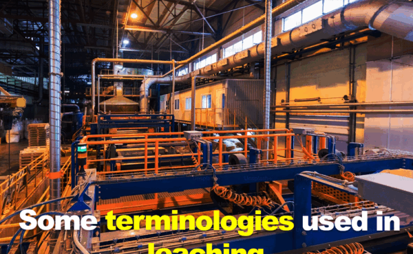 Some terminologies used in leaching.