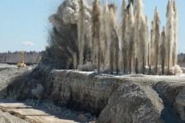 Safety measures in blasting