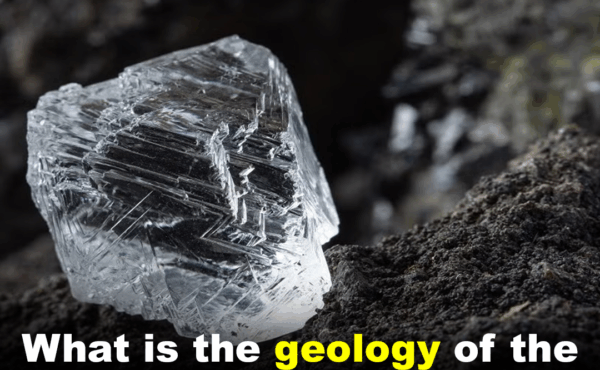 What is the geology of the Jwaneng deposit?