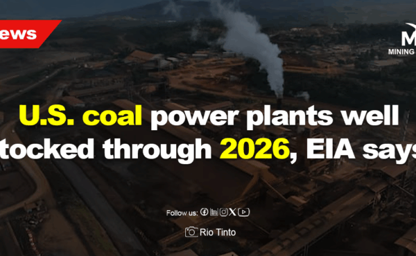 U.S. coal power plants well stocked through 2026, EIA says