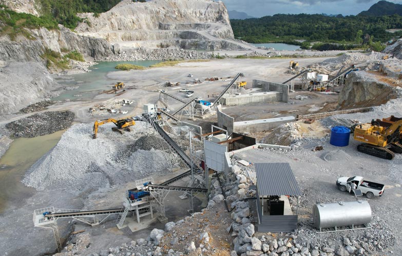 Trituradora de Piedra para Grava Estacionaria