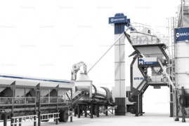 Impact of Asphalt Plant Parts on Mobility and Mixing Precision