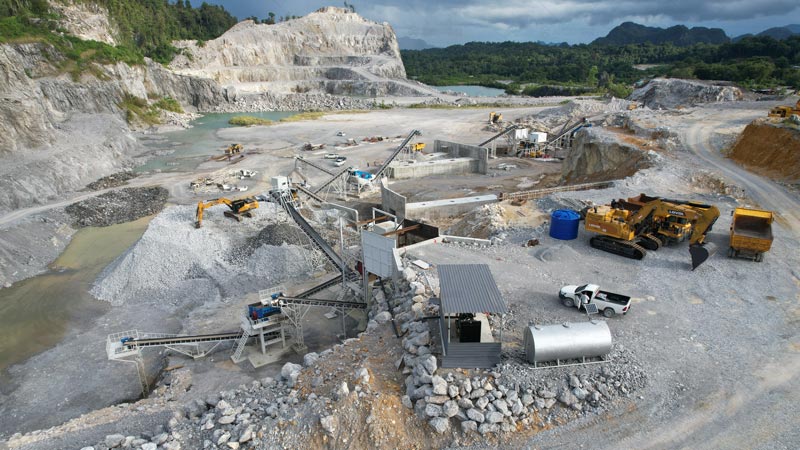 Andamine Planta Trituradora de Piedra Estacionaria con Buena Relación Calidad Precio