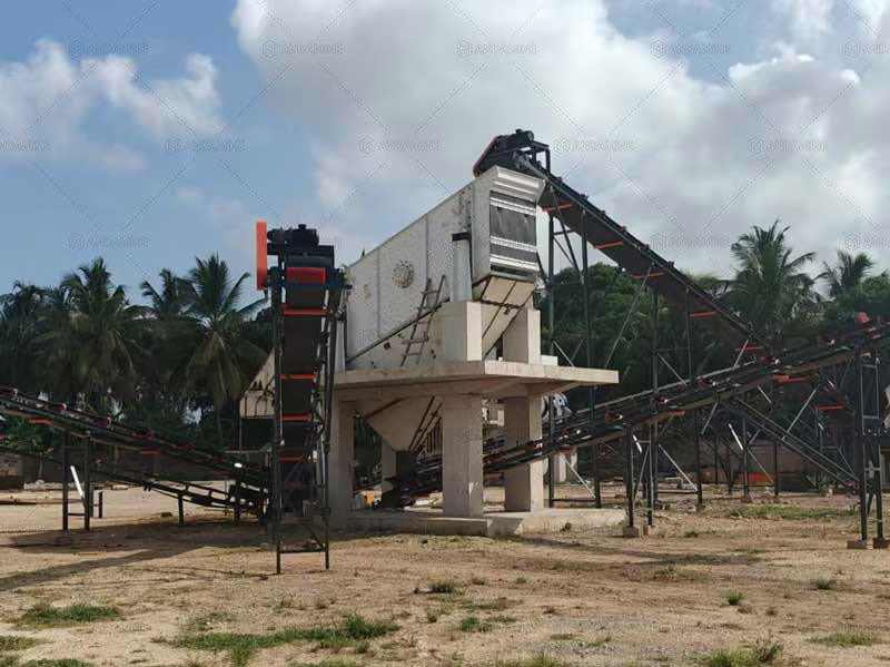 Pantalla Vibrante para Planta Chancadora de Piedra en Perú
