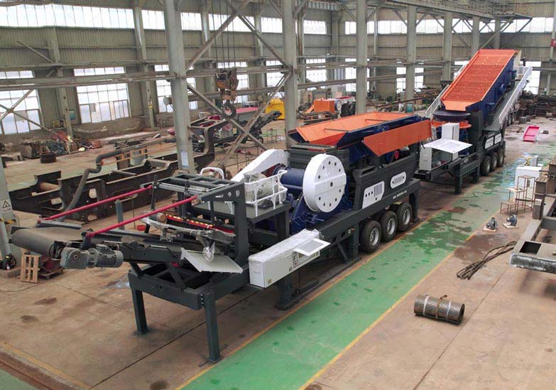 Kombinasi Mobile Jaw Crusher dengan Cone Crusher di Honduras