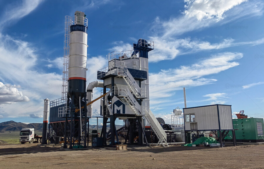 Enhancing Uniformity and Stability in Asphalt Mixer Plants
