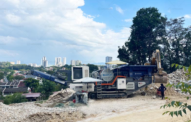 Inversión Rentable para Trituradora de Piedra sobre Orugas en América Latina