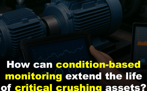 How can condition-based monitoring extend the life of critical crushing assets?