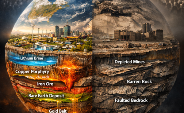 Geology will decide which countries thrive not politics