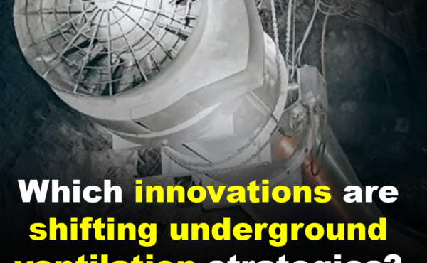 Which innovations are shifting underground ventilation strategies?