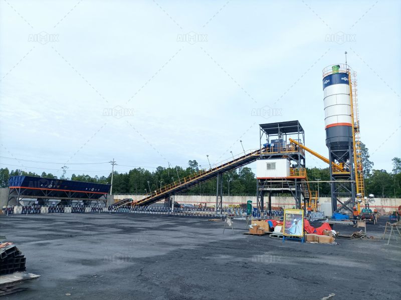 AJ90 batching plant for mining