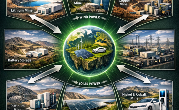 What is the significance of critical minerals in the transition to a green energy economy?