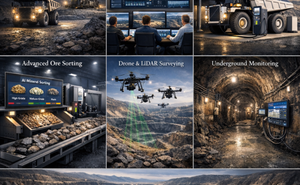 What are the most significant technological trends shaping the future of the global mining industry?
