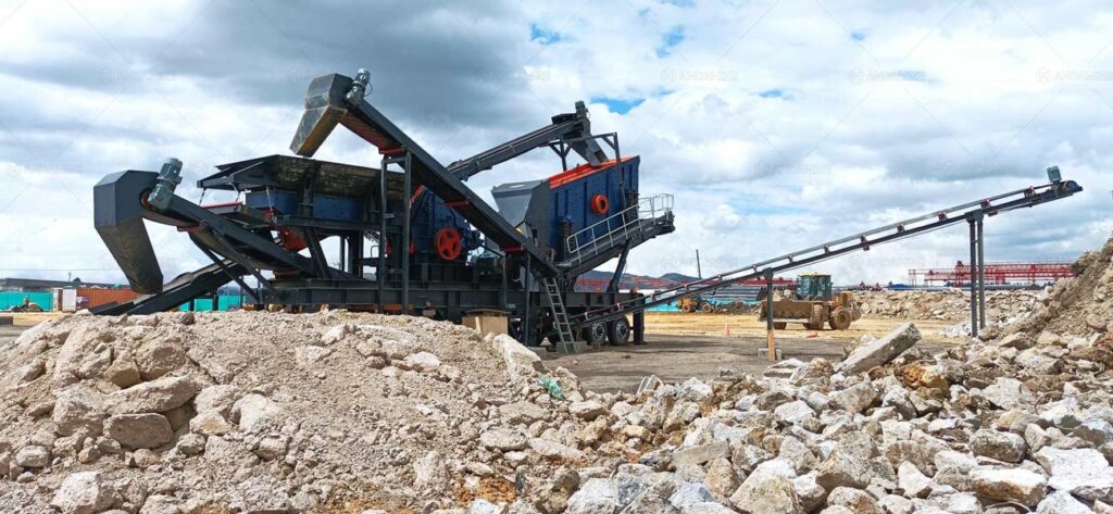 portable rock crusher for sale