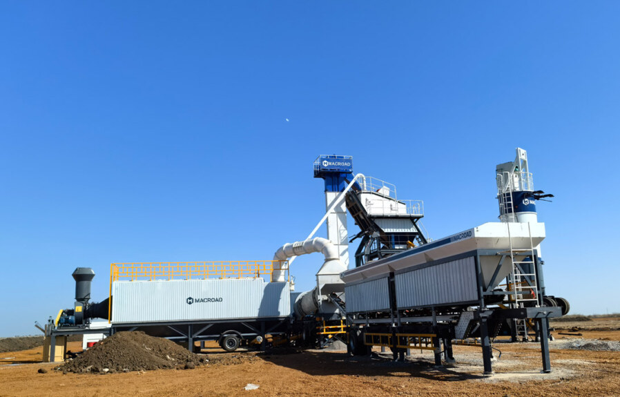 On-Site Batching Plant Deployment Delivers Precision Mix for Ultra-Class Haul Road Performance