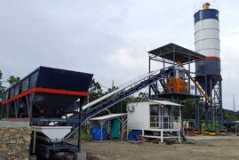 Small Concrete Batching Plants Sale and the Advantages of Portable Concrete Production in Mining Fields