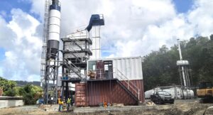 ALQ120 120tph asphalt mixing plant in saint lucia