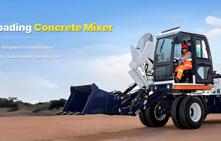 Operational Synchronization of On-Site Mobile Concrete Mixing Following Aggregate Crushing