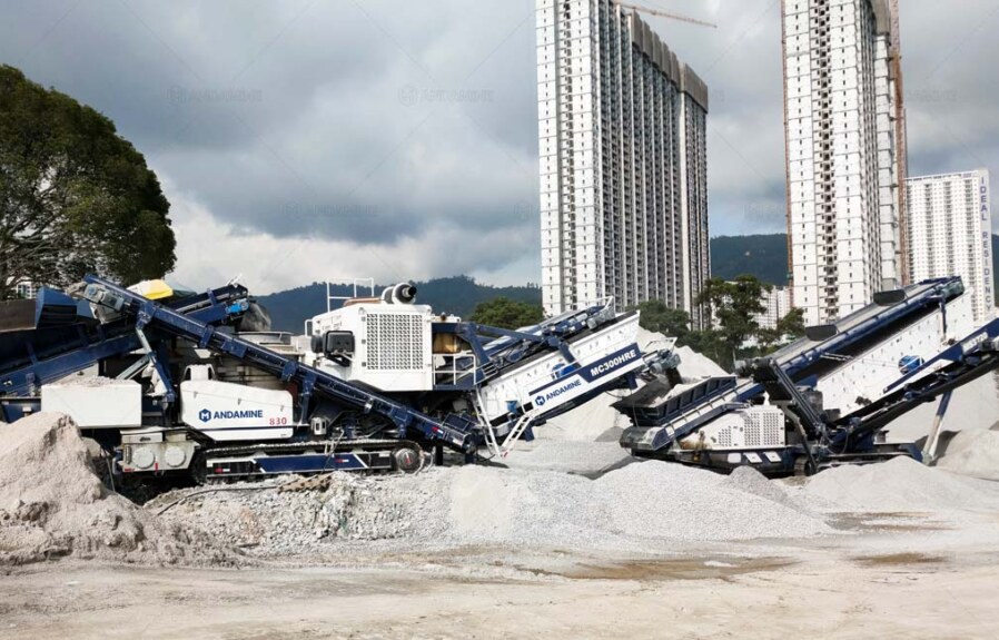 Onsite Concrete Mixing After Aggregate Crushing: Operational Efficiency and Equipment Selection