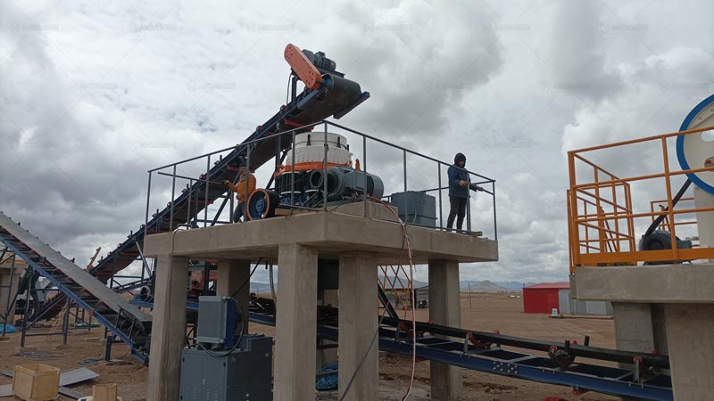 Expert Operator for Stationary Crushing Plant in Peru