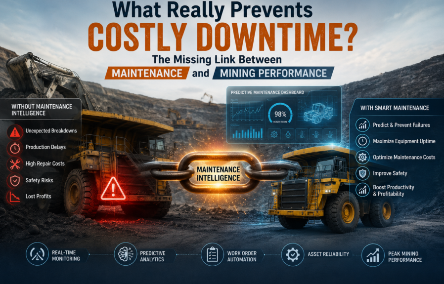 What Really Prevents Costly Downtime? The Missing Link Between Maintenance and Mining Performance