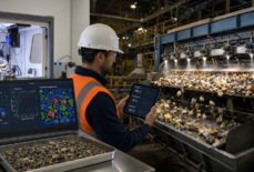How is machine learning-based ore sorting research translating into commercial deployment outcomes?