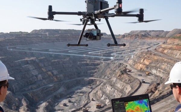 What's the latest research consensus on using hyperspectral drone surveys to reduce exploration drilling costs?