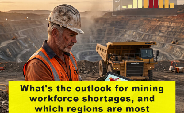 What's the outlook for mining workforce shortages, and which regions are most exposed?