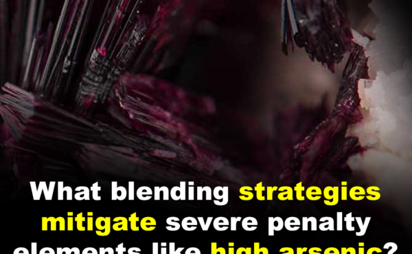 What blending strategies mitigate severe penalty elements like high arsenic?