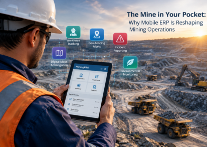 The Mine in Your Pocket: Why Mobile ERP Is Reshaping Mining Operations