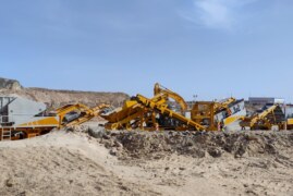 Stone Crusher Machine in Chile for Mine Road Construction: Producing Aggregate from Local Rock