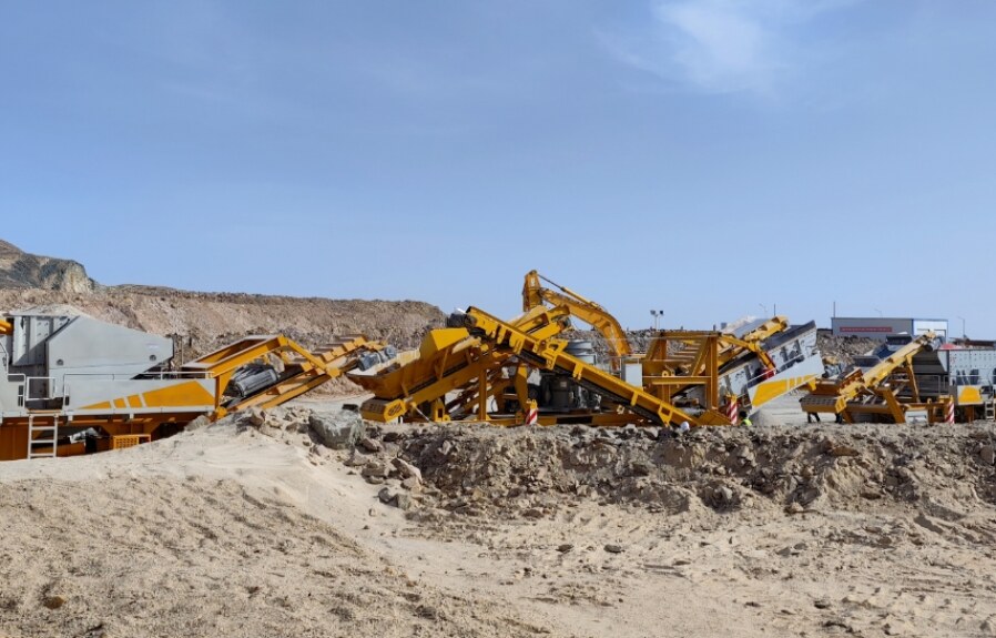 Stone Crusher Machine in Chile for Mine Road Construction: Producing Aggregate from Local Rock