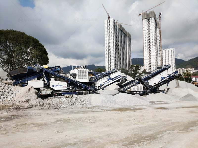 tracked cone crusher plant