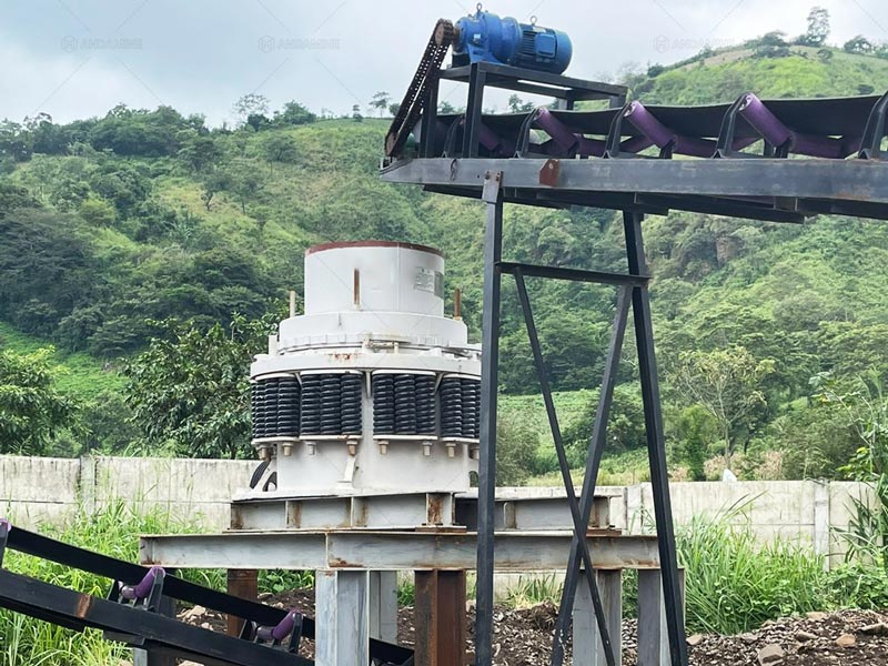 Andamine Spring-Type Cone Crusher in El Salvador